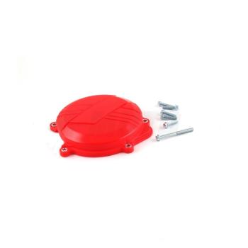 2 559 р. Защита крышки сцепл. пластиковая SM-PARTS Honda CRF250R 10-17 красная  010263-917-8127  с доставкой в г. Керчь. Увеличить фотографию 1