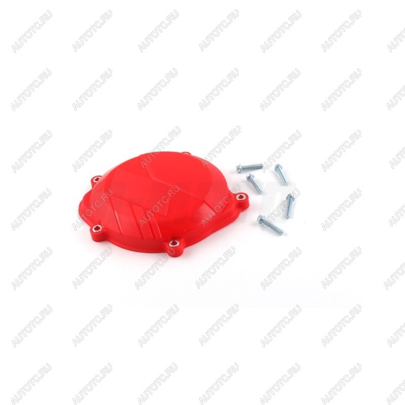 2 559 р. Защита крышки сцепл. пластиковая SM-PARTS Honda CRF450R 09-16 красная  010263-917-9119  с доставкой в г. Керчь