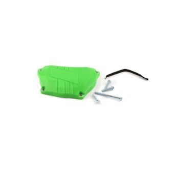 2 559 р. Защита крышки сцепл. пластиковая SM-PARTS Kawasaki KX250F 09-16 зеленая  010263-924-7957  с доставкой в г. Керчь. Увеличить фотографию 1