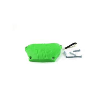2 559 р. Защита крышки сцепл. пластиковая SM-PARTS Kawasaki KX250F 2017 зеленая  010263-924-8358  с доставкой в г. Керчь. Увеличить фотографию 1
