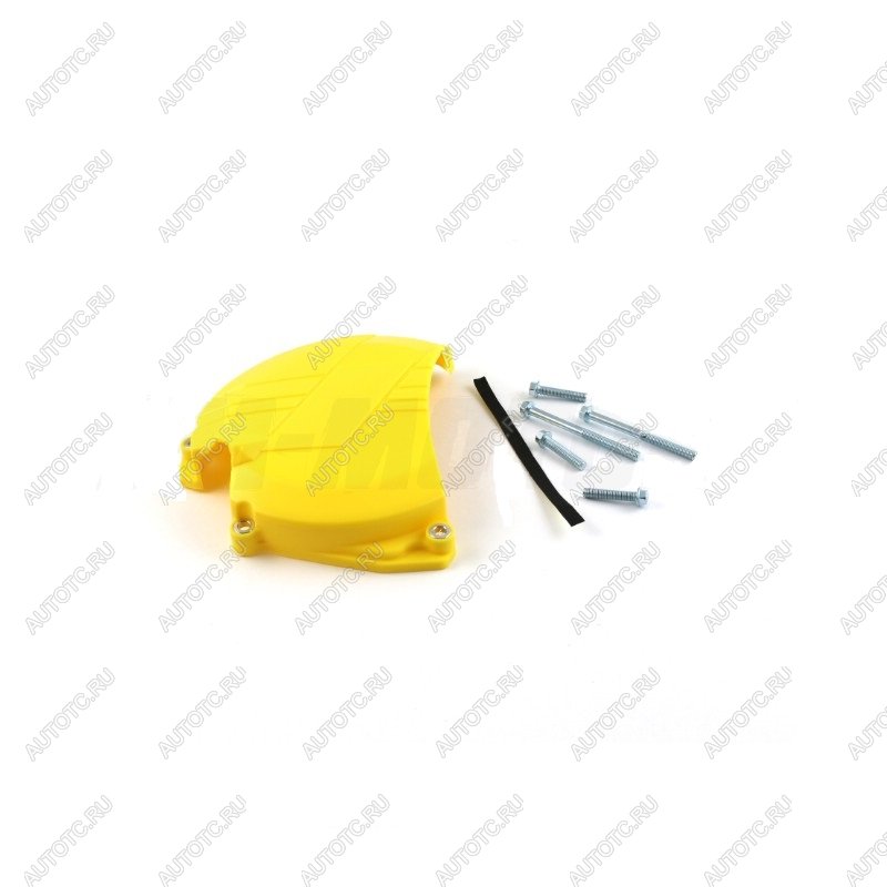 2 559 р. Защита крышки сцепл. пластиковая SM-PARTS Suzuki RMZ450 11-17 желтая  010263-925-4884  с доставкой в г. Керчь