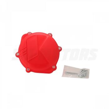 2 559 р. Защита крышки сцепл. пластиковая SM-PARTS Honda CRF250R 18-19 красная  010263-917-6859  с доставкой в г. Керчь. Увеличить фотографию 1