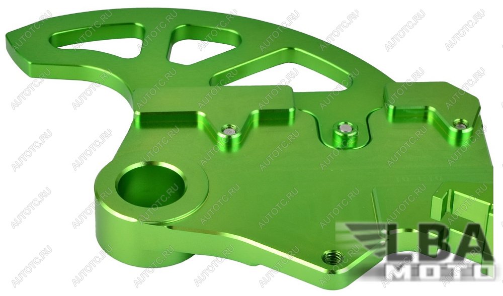 7 549 р. Защита заднего тормозного диска и суппорта CNC для Kawasaki KLX450R 08-10, KX250F 04-16  пм-00017051  с доставкой в г. Керчь
