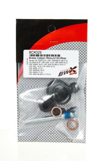 2 199 р. Ремкомплект тормозного суппорта зад BWX Honda CRF250R 04-23, CRF450R 02-23, CRF450RX (18-3029)  bck029  с доставкой в г. Керчь. Увеличить фотографию 2