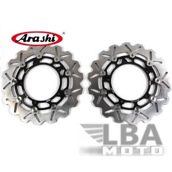 Тормозные диски передние для мотоцикла (2шт.) для Yamaha YZF-R6 03-04, FZ6 04-10, FZ6RXJ6 09-16  пм-00004945