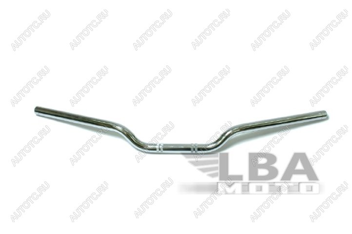 2 099 р. Руль для мотоцикла Honda CB400, стандартный, серебристый, без перемычки.  пм-00001488  с доставкой в г. Керчь
