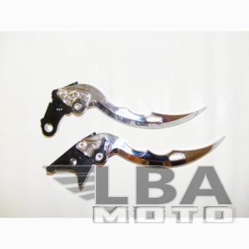 5 349 р. Короткие рычаги тормозасцепления в форме ножей для мотоциклов Aprilia  пм-00004393  с доставкой в г. Керчь. Увеличить фотографию 3