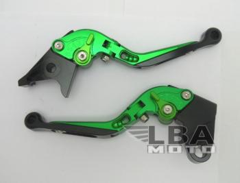 4 949 р. Складные рычаги тормозасцепления для мотоциклов Kawasaki  пм-00004383  с доставкой в г. Керчь. Увеличить фотографию 2