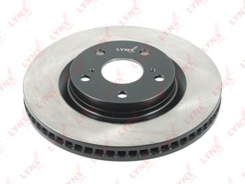 3 699 р. Диск тормозной TOYOTA Camry (06-),Rav 4 (06-) LEXUS IS250 передний (2шт.) LYNX LYNX bn1169  с доставкой в г. Керчь. Увеличить фотографию 2