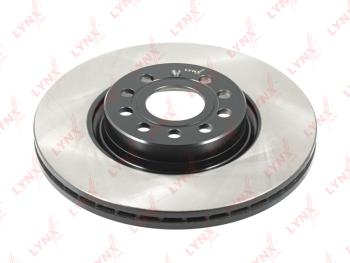 4 499 р. Диск тормозной VW Caddy,Golf,Jetta,Passat AUDI A3,Q3 SEAT Leon SKODA Yeti передний (1шт.) LYNX LYNX bn1202  с доставкой в г. Керчь. Увеличить фотографию 2