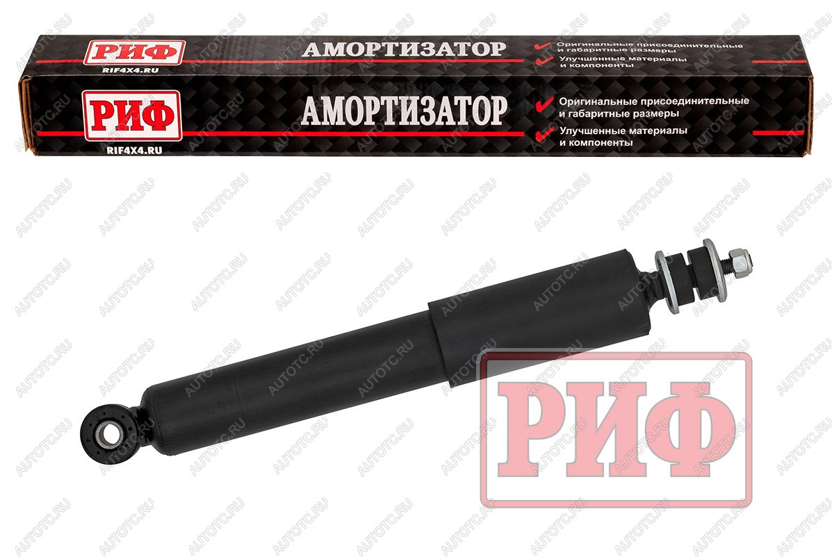 5 809 р. Амортизатор РИФ передний Mitsubishi Pajero Sport I 98-09 штатный  sag351sl  с доставкой в г. Керчь