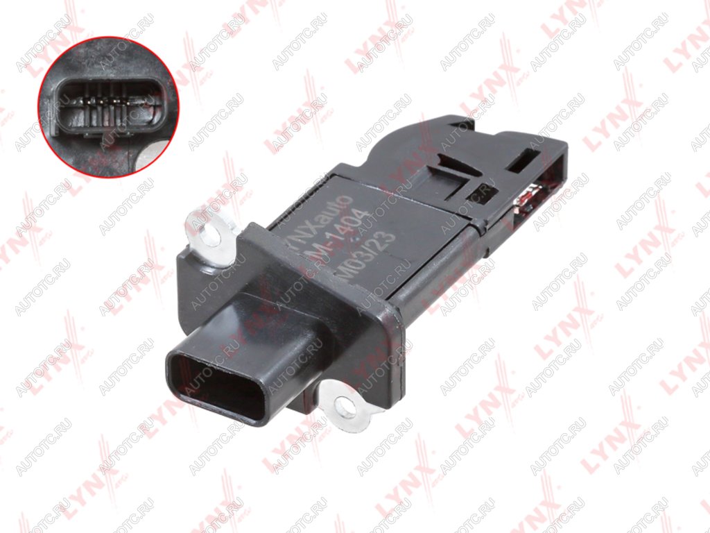 4 699 р. Датчик массового расхода воздуха FORD Ecosport (13-),Fiesta (08-),Mondeo (07-) LYNX LYNX dm1404  с доставкой в г. Керчь