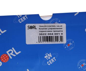 5 549 р. Кран DAF управления тормозами прицепа SORL SORL 35220040010  с доставкой в г. Керчь. Увеличить фотографию 7