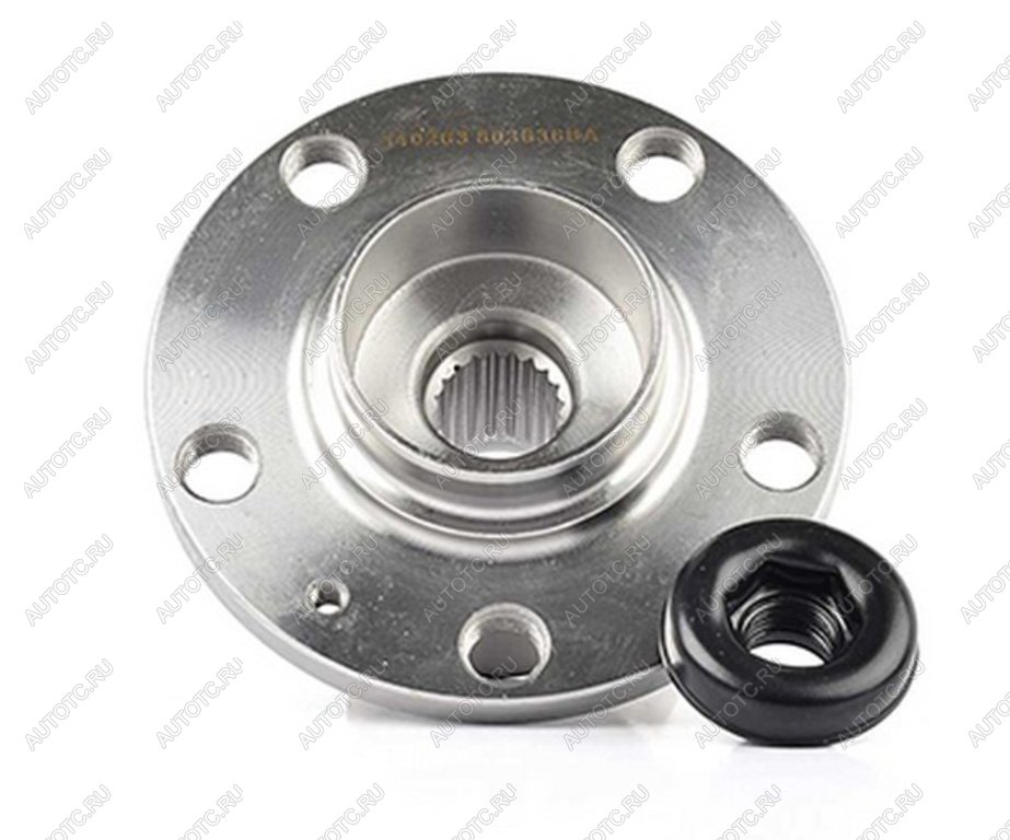 3 879 р. Ступица VW Polo (9N) AUDI A1,A2 SKODA Fabia передняя с подшипником BSG BSG bsg90605008 BSG bsg90605008  с доставкой в г. Керчь