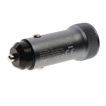 248 р. Устройство зарядное в прикуриватель 2USB 12V HOCO HOCO z49 серый HOCO z49 серый  с доставкой в г. Керчь. Увеличить фотографию 3