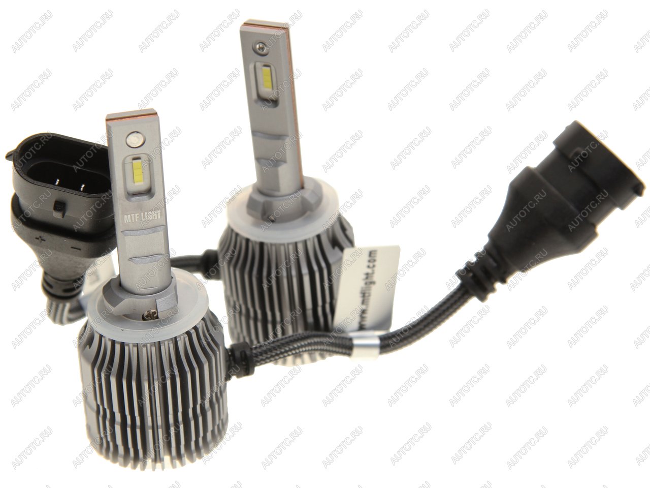 2 889 р. Лампа светодиодная 12V H27 PGJ13 бокс (2шт.) MTF MTF lan27k6  с доставкой в г. Керчь