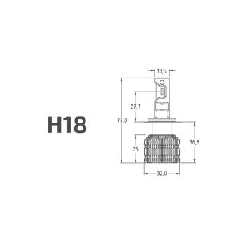 2 889 р. Лампа светодиодная 12V H7 PX26d бокс (2шт.) MTF MTF lan07k6  с доставкой в г. Керчь. Увеличить фотографию 5