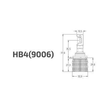 2 889 р. Лампа светодиодная 12V HB4 P22d бокс (2шт.) MTF MTF lanb4k6  с доставкой в г. Керчь. Увеличить фотографию 7