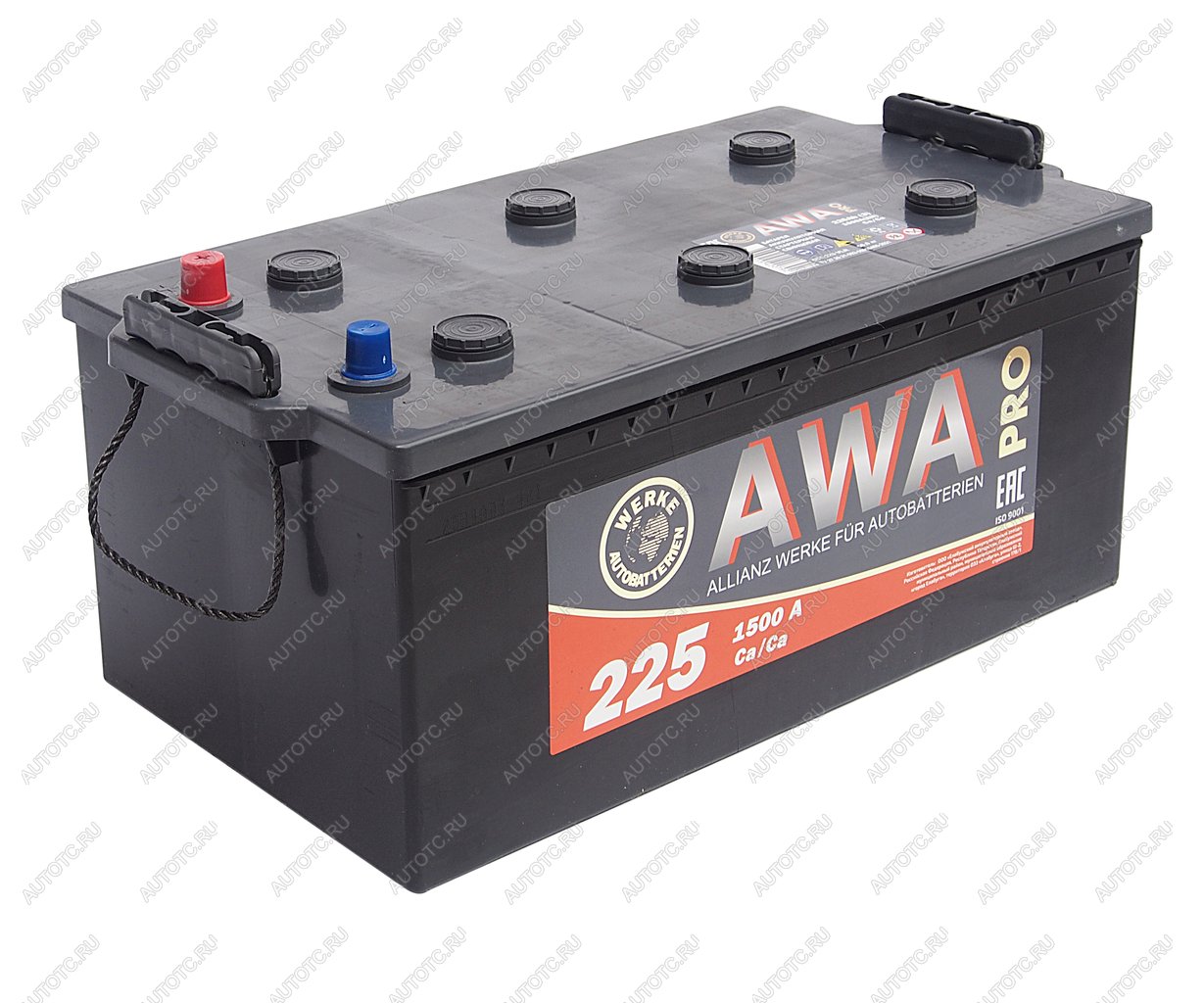 25 549 р. Аккумулятор AWA PRO 225Ач обратная полярность AWA 6ст225(3)  с доставкой в г. Керчь