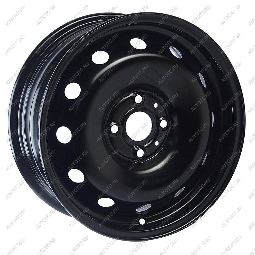 3 099 р. Диск колесный HYUNDAI Solaris KIA Rio (11-) R15 черный ASTERRO magnetto 15003 4х100 et46 d-54,1  с доставкой в г. Керчь