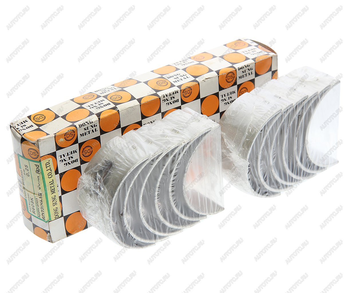 5 449 р. Вкладыши HYUNDAI HD160,170,260,270,450 дв.D6ABDDACAV шатунные d+0.25 комплект (12шт.) DS DS 23060-83910  с доставкой в г. Керчь