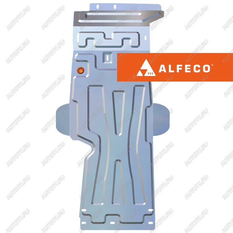 10 999 р. Защита картера и кпп V-1.7 ALFECO Лада нива 4х4 2131 Урбан 5 дв. рестайлинг (2019-2021) (алюминий 4 мм)  с доставкой в г. Керчь