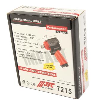 30 999 р. Гайковерт пневматический 34 2034Нм 9000обмин. 90-120PSI JTC JTC TOOLS CO., LTD jtc-7215  с доставкой в г. Керчь. Увеличить фотографию 9