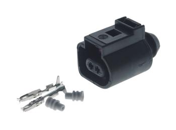 679 р. Разъем VAG электрический (2-х контактный) TE PARTS TE PARTS 7821600  с доставкой в г. Керчь. Увеличить фотографию 2