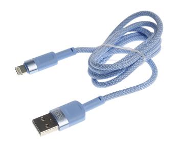 Кабель iPhone (5-) 1м голубой XO XO nb198 blue