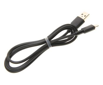 138 р. Кабель micro USB 1м черный XO XO nb156 black  с доставкой в г. Керчь. Увеличить фотографию 1