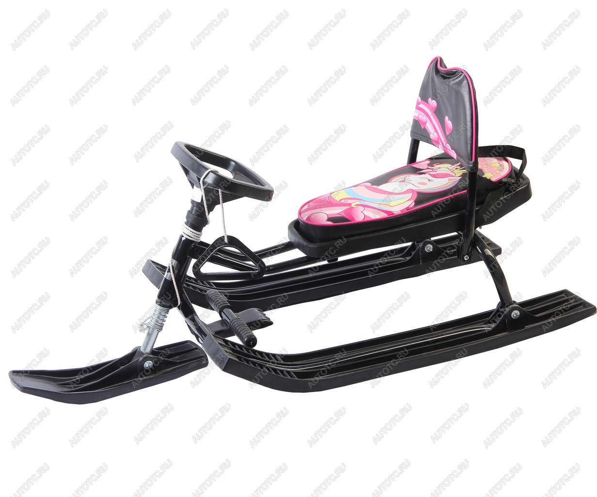 3 399 р. Снегокат со складной спинкой БАРС БАРС 124 comfort baby friends  с доставкой в г. Керчь