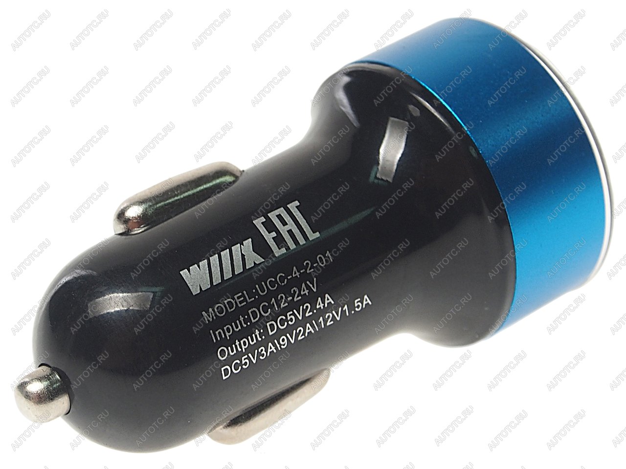 629 р. Устройство зарядное в прикуриватель 2USB 12V с вольтметром WIIIX WIIIX ucc-4-2-01-56 WIIIX ucc-4-2-01-56  с доставкой в г. Керчь