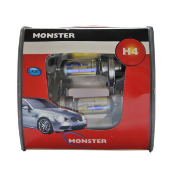 88 р. Лампа 12V H4 100/80W P43t-38 (2шт.) All Weather MONSTER MONSTER mst-10043aw2 MONSTER mst-10043aw2  с доставкой в г. Керчь. Увеличить фотографию 1