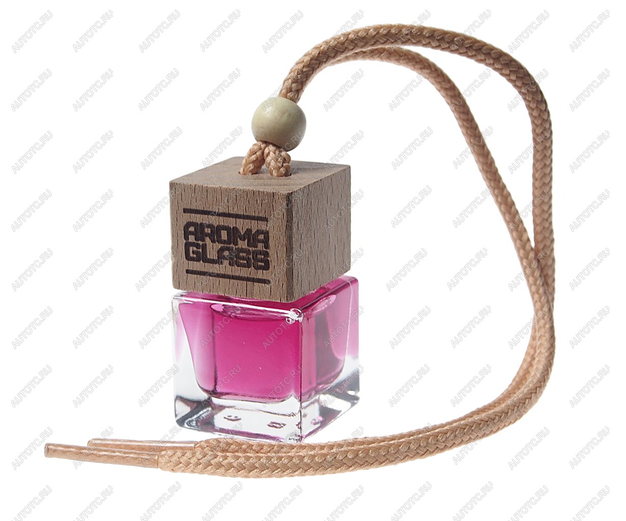 169 р. Ароматизатор подвесной жидкостный (Bubble Gum) с деревянной крышкой Aroma Glass FOUETTE FOUETTE ag-10 FOUETTE ag-10  с доставкой в г. Керчь