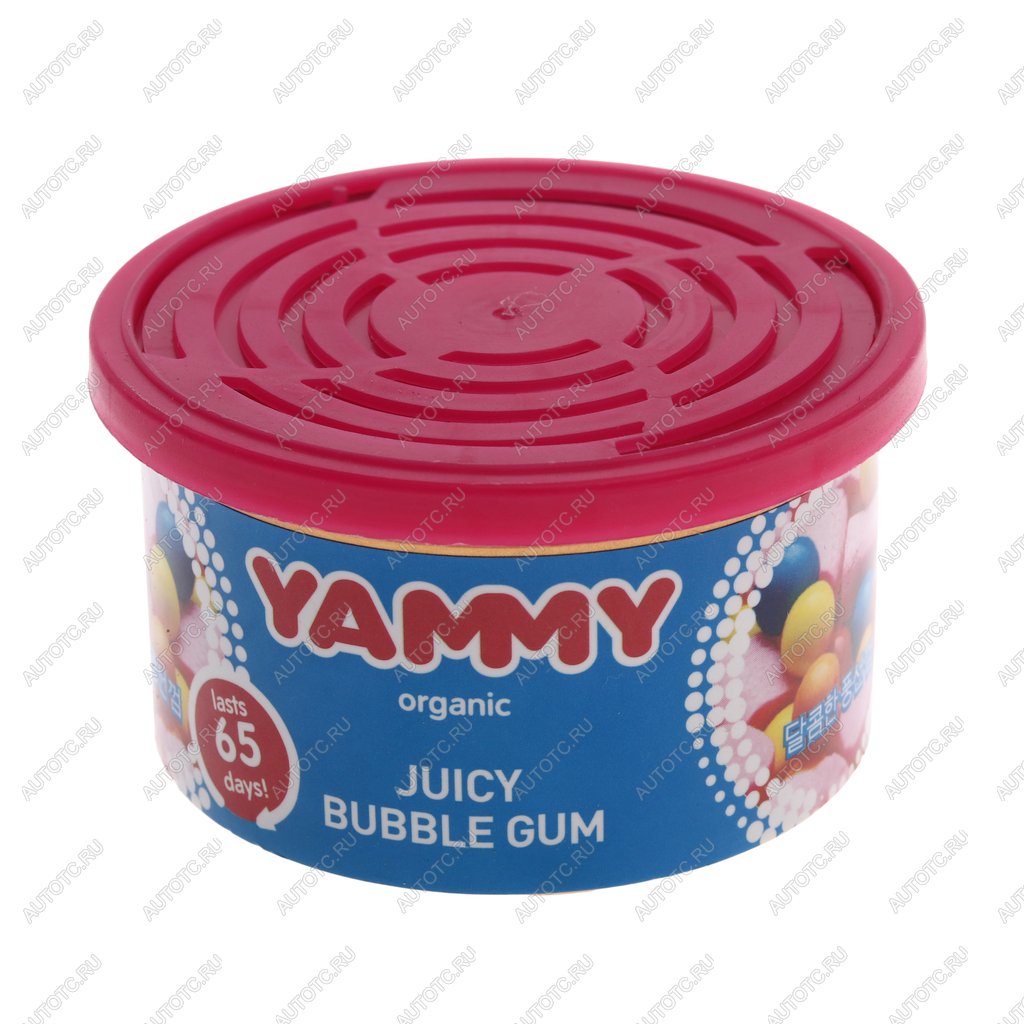 369 р. Ароматизатор на панель приборов (bubble gum) 55г Organic YAMMY YAMMY d020 YAMMY d020  с доставкой в г. Керчь