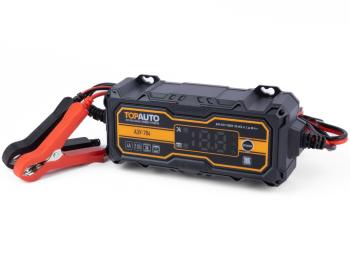 Устройство зарядное интеллектуальное 12V 4A 80Ач AGM/GEL LiFePO4 (автомат) ТОП АВТО ТОП АВТО азу704 ТОП АВТО азу704