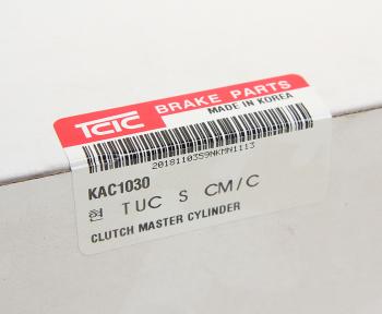 1 459 р. Цилиндр сцепления главный HYUNDAI Tucson (04-10) KIA Sportage (04-) TCIC TCIC kac1030 TCIC kac1030  с доставкой в г. Керчь. Увеличить фотографию 3