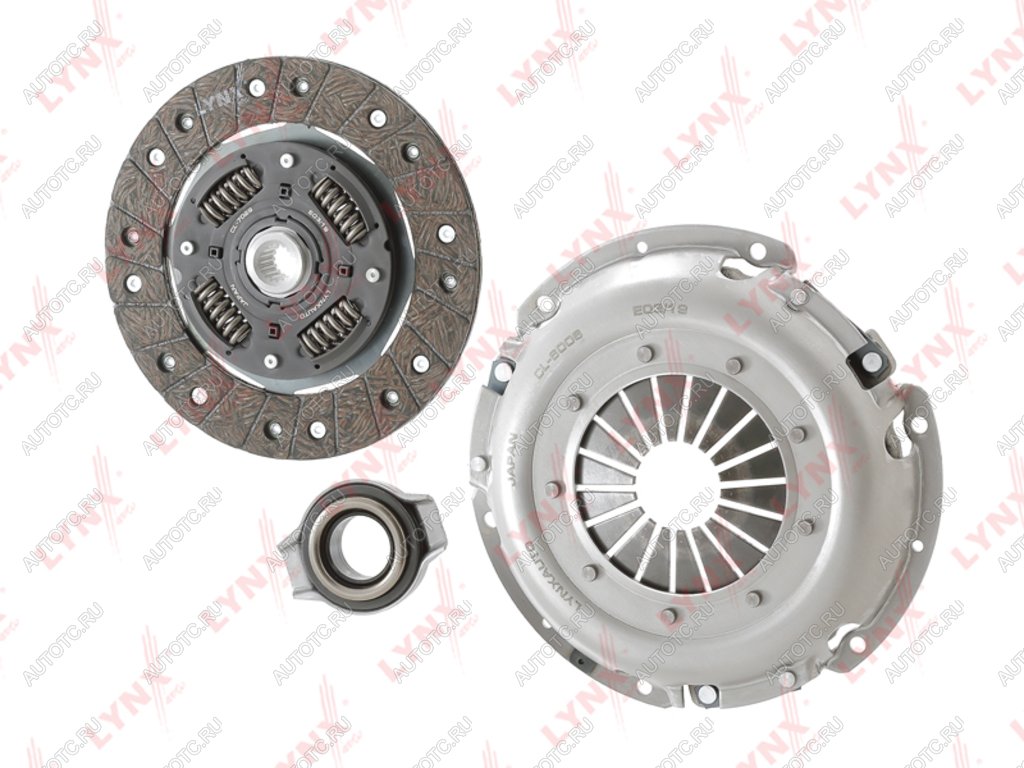 12 899 р. Сцепление NISSAN Almera (00-06) комплект LYNX LYNX cl1041 LYNX cl1041  с доставкой в г. Керчь