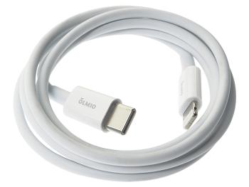 459 р. Кабель iPhone (5-)-USB Type C 1м белый OLMIO OLMIO olm-041666 OLMIO olm-041666  с доставкой в г. Керчь. Увеличить фотографию 1