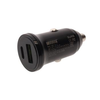 839 р. Устройство зарядное в прикуриватель 1USB + 1 Type C 12V WIIIX WIIIX ucc-7-2-11 WIIIX ucc-7-2-11  с доставкой в г. Керчь. Увеличить фотографию 1