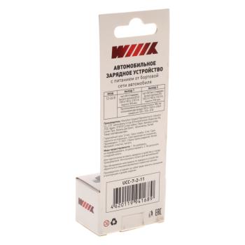 839 р. Устройство зарядное в прикуриватель 1USB + 1 Type C 12V WIIIX WIIIX ucc-7-2-11 WIIIX ucc-7-2-11  с доставкой в г. Керчь. Увеличить фотографию 4