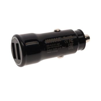 349 р. Устройство зарядное в прикуриватель 2USB 12V WIIIX WIIIX ucc-5-2-01-ant WIIIX ucc-5-2-01-ant  с доставкой в г. Керчь. Увеличить фотографию 2