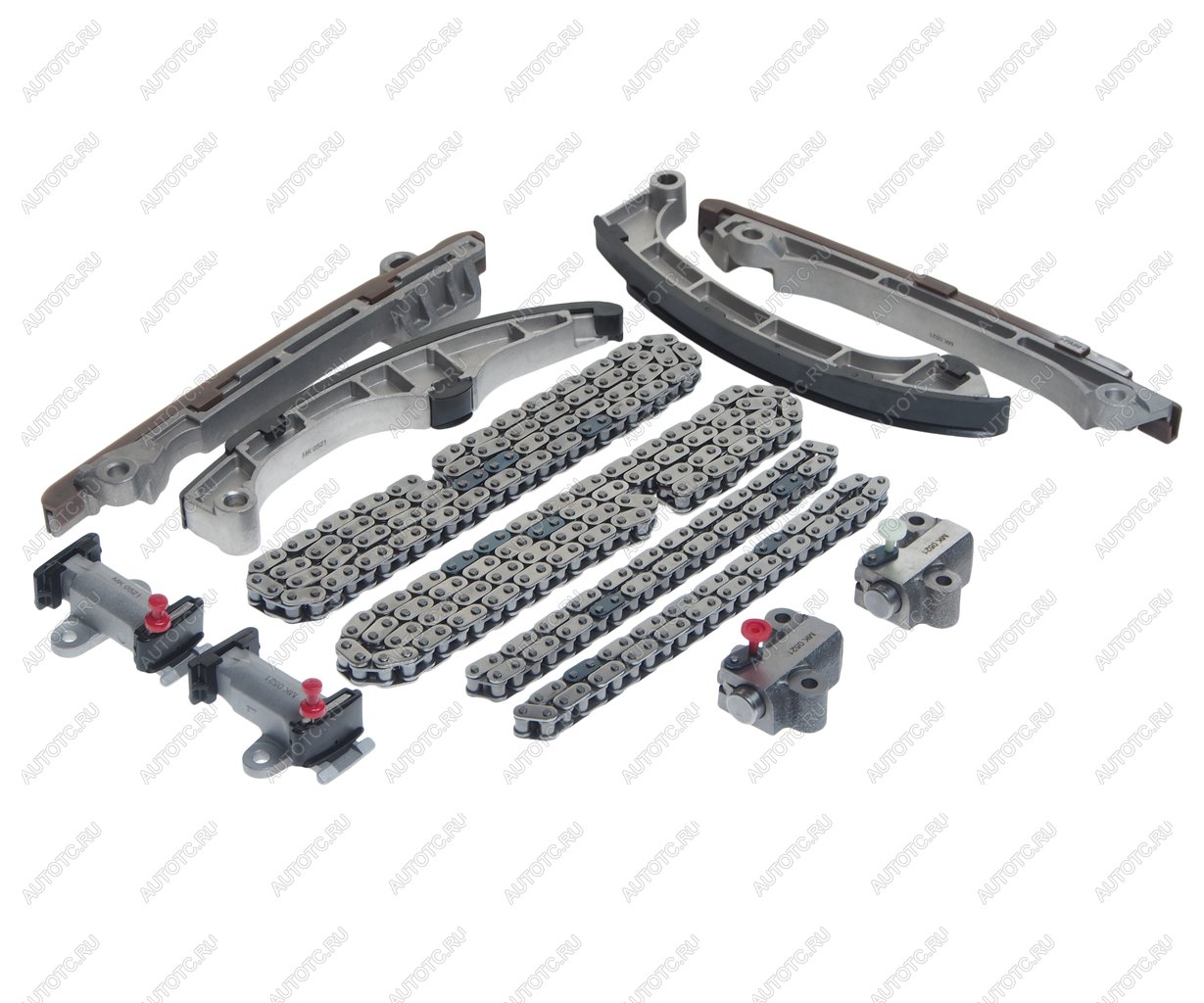 17 449 р. Комплект цепи ГРМ TOYOTA Land Cruiser (10-) MASTERKIT MASTERKIT 77b0200k MASTERKIT 77b0200k  с доставкой в г. Керчь