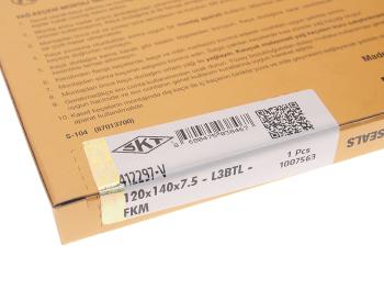 2 169 р. Сальник КАМАЗ системы подкачки колес 120х140х7.5 SKT SKT 412297-v-a SKT 412297-v-a  с доставкой в г. Керчь. Увеличить фотографию 4