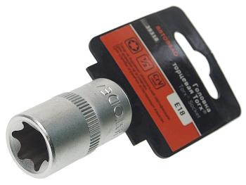148 р. Головка торцевая 1/2 TORX E18 АВТОДЕЛО АВТОДЕЛО 39318 АВТОДЕЛО 39318  с доставкой в г. Керчь. Увеличить фотографию 2