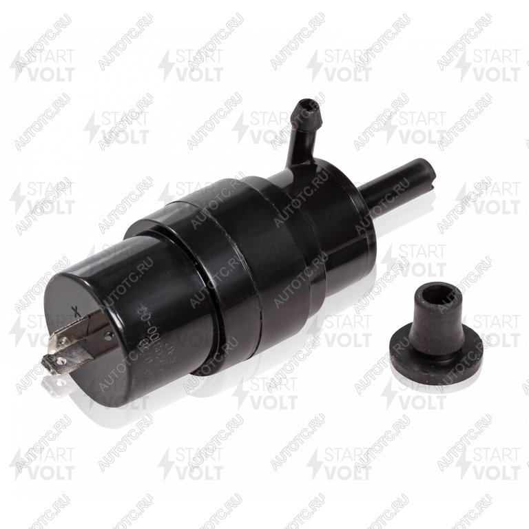 220 р. Насос омывателя КАМАЗ,МАЗ,КРАЗ 24V (черный) STARTVOLT STARTVOLT swp0740 STARTVOLT swp0740  с доставкой в г. Керчь