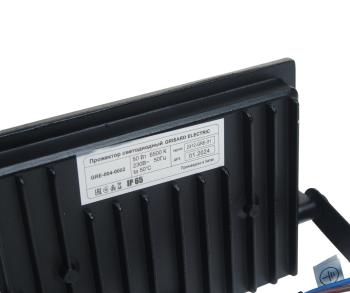 469 р. Светильник светодиодный 220V 50W 6500K черный GRISARD ELECTRIC GRISARD ELECTRIC gre-004-0002 GRISARD ELECTRIC gre-004-0002  с доставкой в г. Керчь. Увеличить фотографию 4