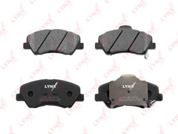 1 799 р. Колодки тормозные HYUNDAI Solaris (10-16) KIA Soul (09-) (1.6) передние (4шт.) LYNX LYNX bd3619 LYNX bd3619  с доставкой в г. Керчь. Увеличить фотографию 2