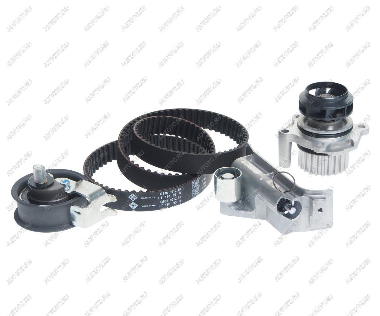 20 799 р. Комплект ГРМ VW AUDI A3 (96-13),A4 (94-08) SKODA Octavia (97-) (1.6) с насосом водяным INA INA 530006730 INA 530006730  с доставкой в г. Керчь