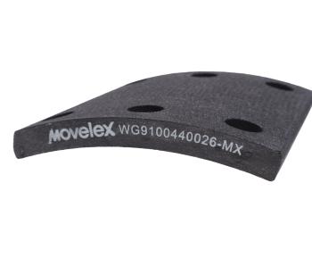 299 р. Накладка тормозной колодки SITRAK HOWO передней (короткая) MOVELEX MOVELEX wg9100440026-mx MOVELEX wg9100440026-mx  с доставкой в г. Керчь. Увеличить фотографию 3